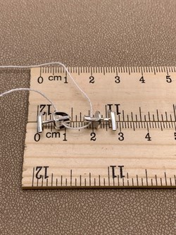 *Серьги Пусеты Молнии арт. 02-4609-00-000-0200-71-846 вес 1,7 г - фото 285133 *Серьги Пусеты Молнии арт. 02-4609-00-000-0200-71-846 вес 1,7 г - фото 285133