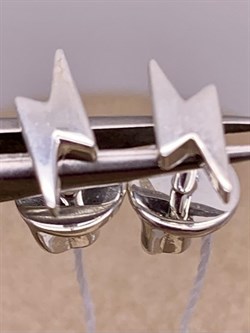 *Серьги Пусеты Молнии арт. 02-4609-00-000-0200-71-846 вес 1,7 г - фото 285137 *Серьги Пусеты Молнии арт. 02-4609-00-000-0200-71-846 вес 1,7 г - фото 285137