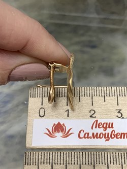 *Серьги Бабочки арт. OR2267-886 Вес 5,5 г - фото 285142 *Серьги Бабочки арт. OR2267-886 Вес 5,5 г - фото 285142