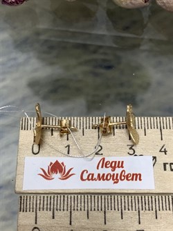 *Серьги Пусеты Бабочки арт. OR2268-480 Вес 2,13 г - фото 285177 *Серьги Пусеты Бабочки арт. OR2268-480 Вес 2,13 г - фото 285177