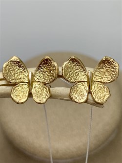 *Серьги Пусеты Бабочки арт. OR2268-480 Вес 2,13 г - фото 285182 *Серьги Пусеты Бабочки арт. OR2268-480 Вес 2,13 г - фото 285182