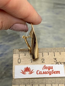 *Серьги арт. OR1696BC-S-574 вес 7,11 г - фото 285486 *Серьги арт. OR1696BC-S-574 вес 7,11 г - фото 285486