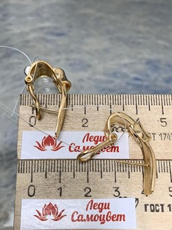 *Серьги арт. OR2218-591 вес 8,65 г - фото 285527 *Серьги арт. OR2218-591 вес 8,65 г - фото 285527