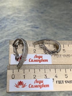 *Серьги арт. OR2197-506 вес 9,53 г - фото 285601 *Серьги арт. OR2197-506 вес 9,53 г - фото 285601