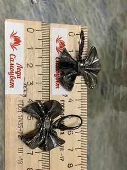 *Серьги Банты арт. OR1983-097 вес 15,2 г - фото 285611 *Серьги Банты арт. OR1983-097 вес 15,2 г - фото 285611