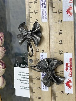 *Серьги Банты арт. OR1983-097 вес 15,2 г - фото 285613 *Серьги Банты арт. OR1983-097 вес 15,2 г - фото 285613