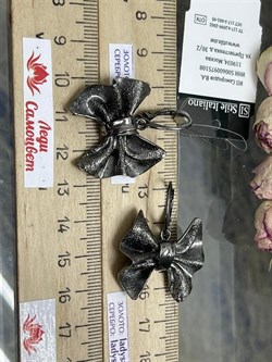 *Серьги Банты арт. OR1983-097 вес 15,2 г - фото 285616 *Серьги Банты арт. OR1983-097 вес 15,2 г - фото 285616