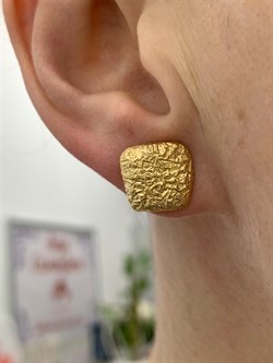 *Серьги Пусеты Абстракция арт. OR2077-10-804 вес 3,51 г - фото 285627