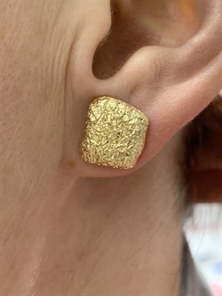 *Серьги Пусеты Абстракция арт. OR2077-10-804 вес 3,51 г - фото 285628