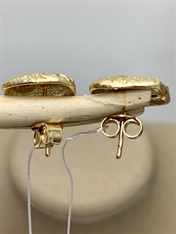 *Серьги Пусеты Абстракция арт. OR2077-10-804 вес 3,51 г - фото 285629