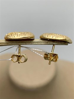 *Серьги Пусеты Абстракция арт. OR2077-10-804 вес 3,51 г - фото 285632