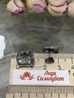 *Пусеты Абстракция арт. OR1980-10-361 вес 3,93 г - фото 285653 *Пусеты Абстракция арт. OR1980-10-361 вес 3,93 г - фото 285653