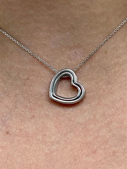 *Колье р.40 Сердца Белый Фианит арт. 06-1103/00КЦ-00-554 вес 4,20 г - фото 285698 *Колье р.40 Сердца Белый Фианит арт. 06-1103/00КЦ-00-554 вес 4,20 г - фото 285698