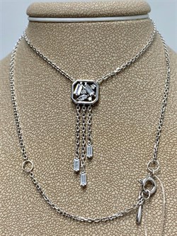 *Колье р.40-45 Белый Фианит арт. 06-2839/00КЦ-00-971 вес 3,59 г - фото 285721 *Колье р.40-45 Белый Фианит арт. 06-2839/00КЦ-00-971 вес 3,59 г - фото 285721