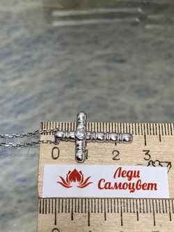 *Колье р.45-50 Белый Фианит арт. 06-3114/00КЦ-00-672 вес 4,72 г - фото 285735 *Колье р.45-50 Белый Фианит арт. 06-3114/00КЦ-00-672 вес 4,72 г - фото 285735