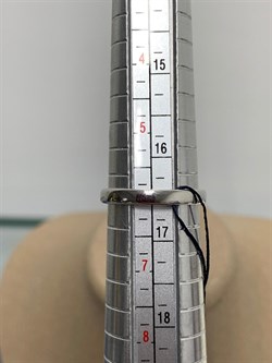 *Кольцо р.16,5 Белый Фианит арт. 01-1475/00КЦ-00-767 вес 3,39 г - фото 285757