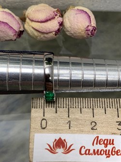 *Кольцо р.16,5 Зеленый Агат арт. 01-0271/00АГ-00-898 вес 2,25 г - фото 285781 *Кольцо р.16,5 Зеленый Агат арт. 01-0271/00АГ-00-898 вес 2,25 г - фото 285781