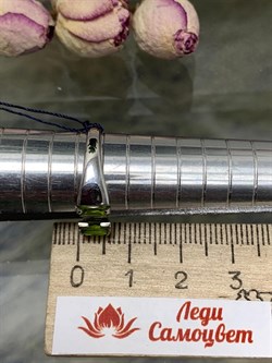 *Кольцо р.16,5 Хризолит иск арт. 01-0428/ЮСХР-00-591 Вес 2,28 г - фото 285812