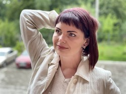 *Серьги Пусеты арт. ORG2-044 вес 4,61 г - фото 285851