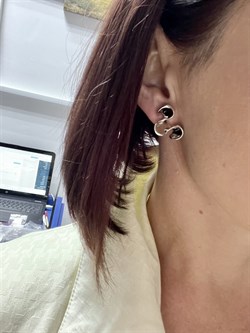 *Серьги Пусеты арт. ORG2-044 вес 4,61 г - фото 285854