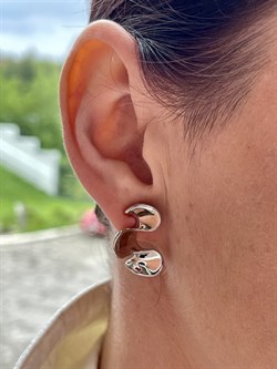 *Серьги Пусеты арт. ORG2-044 вес 4,61 г - фото 285861