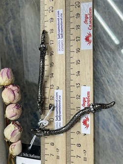 *Серьги Пусеты Змеи арт. ORSERP-572 вес 16,43 г - фото 285885 *Серьги Пусеты Змеи арт. ORSERP-572 вес 16,43 г - фото 285885