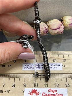 *Серьги Пусеты Змеи арт. ORSERP-572 вес 16,43 г - фото 285887 *Серьги Пусеты Змеи арт. ORSERP-572 вес 16,43 г - фото 285887