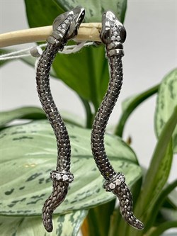 *Серьги Пусеты Змеи арт. ORSERP-572 вес 16,43 г - фото 285891 *Серьги Пусеты Змеи арт. ORSERP-572 вес 16,43 г - фото 285891