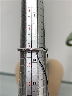 *Кольцо р.17,5 Белый Фианит арт. 01-1294/00КЦ-00-455 вес 3,10 г - фото 285894