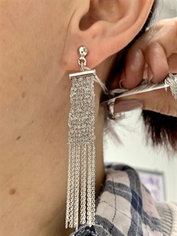 *Серьги Пусеты арт. SIT-STORSCRP-847 вес 5,95 г - фото 285928 *Серьги Пусеты арт. SIT-STORSCRP-847 вес 5,95 г - фото 285928