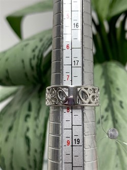 *Кольцо р.18 Голубой Топаз арт. 01-2105/00ТБ-00-437 Вес 3,94 г - фото 286035