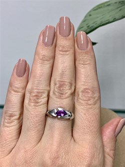 *Кольцо р.17 Лавандовый Аметист арт. 01-0946/00АМ-00-665 Вес 2,40 г - фото 286055 *Кольцо р.17 Лавандовый Аметист арт. 01-0946/00АМ-00-665 Вес 2,40 г - фото 286055