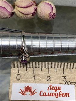 *Кольцо р.17 Лавандовый Аметист арт. 01-0946/00АМ-00-665 Вес 2,40 г - фото 286057 *Кольцо р.17 Лавандовый Аметист арт. 01-0946/00АМ-00-665 Вес 2,40 г - фото 286057