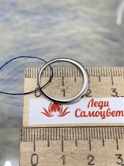 *Кольцо р.17 Черная Шпинель иск арт. 01-1891/00ЧШ-00-577 вес 1,38 г - фото 286098