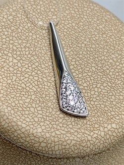 *Подвеска Белый Фианит арт. 03-1310/00КЦ-00-611 вес 1,83 г - фото 286121 *Подвеска Белый Фианит арт. 03-1310/00КЦ-00-611 вес 1,83 г - фото 286121