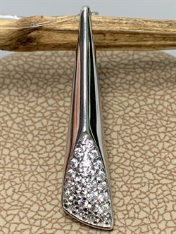 *Подвеска Белый Фианит арт. 03-1310/00КЦ-00-611 вес 1,83 г - фото 286122 *Подвеска Белый Фианит арт. 03-1310/00КЦ-00-611 вес 1,83 г - фото 286122