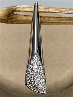 *Подвеска Белый Фианит арт. 03-1310/00КЦ-00-611 вес 1,83 г - фото 286123 *Подвеска Белый Фианит арт. 03-1310/00КЦ-00-611 вес 1,83 г - фото 286123