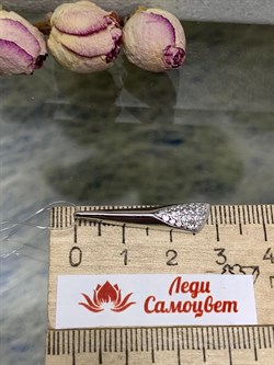 *Подвеска Белый Фианит арт. 03-1310/00КЦ-00-611 вес 1,83 г - фото 286127 *Подвеска Белый Фианит арт. 03-1310/00КЦ-00-611 вес 1,83 г - фото 286127