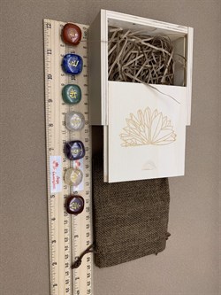 Чакра-сет р.20*20 Самоцветы 7 камней арт 076225-10 - фото 286136 Чакра-сет р.20*20 Самоцветы 7 камней арт 076225-10 - фото 286136