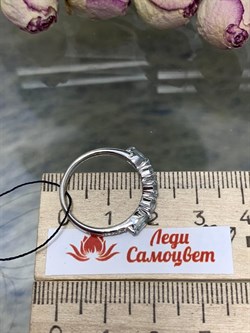 *Кольцо р.17,5 Голубой Топаз арт. 01-1746/00ТБ-00-158 вес 1,86 г - фото 286196