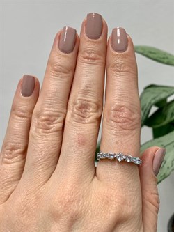 *Кольцо р.18 Голубой Топаз арт. 01-1746/00ТБ-00-186 вес 1,93 г - фото 286203