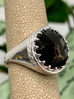 *Кольцо р.17,5 Дымчатый Кварц арт. 01-2332/00РТ-00-782 вес 6,48 г - фото 286272 *Кольцо р.17,5 Дымчатый Кварц арт. 01-2332/00РТ-00-782 вес 6,48 г - фото 286272