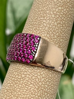 *Кольцо р.19 Розовый Фианит арт. 01-2753/0КЦ2-67-262 вес 7,46 г - фото 286330 *Кольцо р.19 Розовый Фианит арт. 01-2753/0КЦ2-67-262 вес 7,46 г - фото 286330