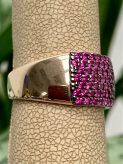 *Кольцо р.19 Розовый Фианит арт. 01-2753/0КЦ2-67-262 вес 7,46 г - фото 286337 *Кольцо р.19 Розовый Фианит арт. 01-2753/0КЦ2-67-262 вес 7,46 г - фото 286337