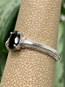 *Кольцо р.18 Дымчатый Кварц арт. 01-2762/БРРТ-00-791 вес 2,73 г - фото 286418