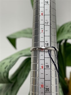 *Кольцо р.18 Лавандовый Аметист арт. 01-0376/00АМ-00-994 Вес 2,06 г - фото 286431