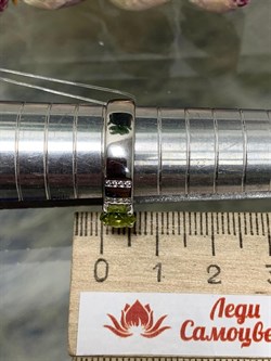 *Кольцо р.18,5 Хризолит арт. 01-0326/00ХР-00-000 Вес 2,68 г - фото 286474 *Кольцо р.18,5 Хризолит арт. 01-0326/00ХР-00-000 Вес 2,68 г - фото 286474