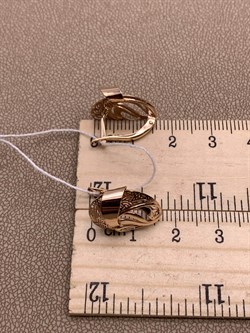 *Серьги цв Красное арт. 02-3839-00-000-1110-65-188 вес 3,45 г - фото 289918 *Серьги цв Красное арт. 02-3839-00-000-1110-65-188 вес 3,45 г - фото 289918