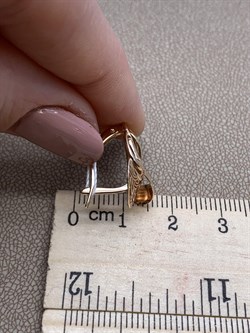 *Серьги цв Красное арт. 02-3839-00-000-1110-65-188 вес 3,45 г - фото 289920 *Серьги цв Красное арт. 02-3839-00-000-1110-65-188 вес 3,45 г - фото 289920