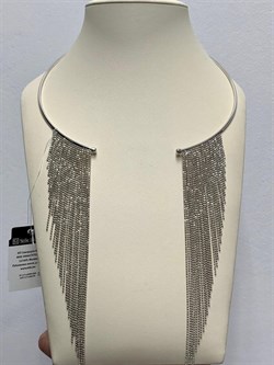 Колье р.45-60 Покрытие Белый Родий арт. VICL9-978, (вес 27,2 г) - фото 290297 Колье р.45-60 Покрытие Белый Родий арт. VICL9-978, (вес 27,2 г) - фото 290297